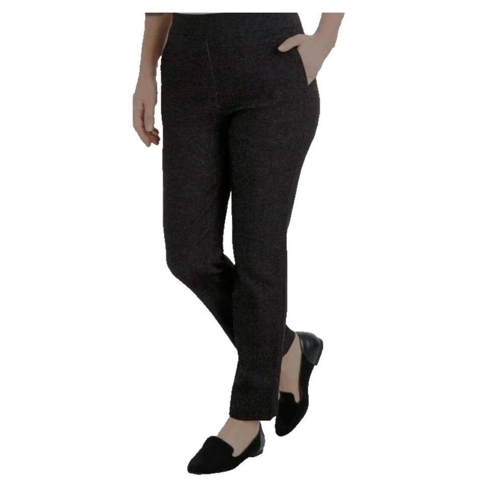 Hilary Radley Ladies' Pull-On Pant, Black, XXL. BZ